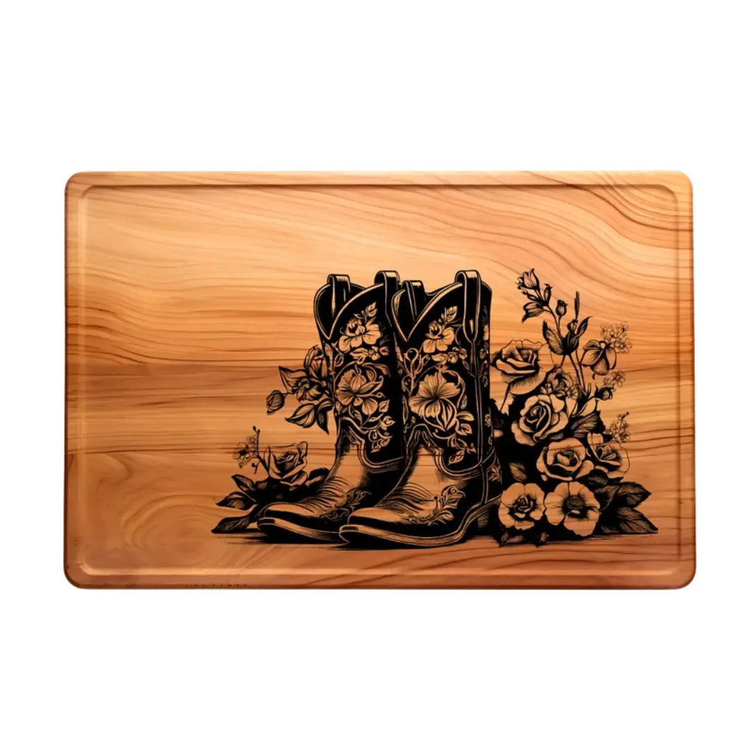 Engraved Cutting Boards – Custom Maple, Walnut & Bamboo Boards