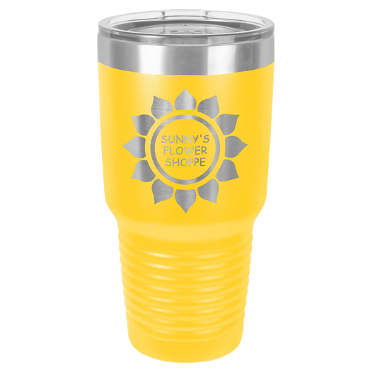 40oz ION-Plated Tumbler with Lid – Customizable | Magnolia Laser