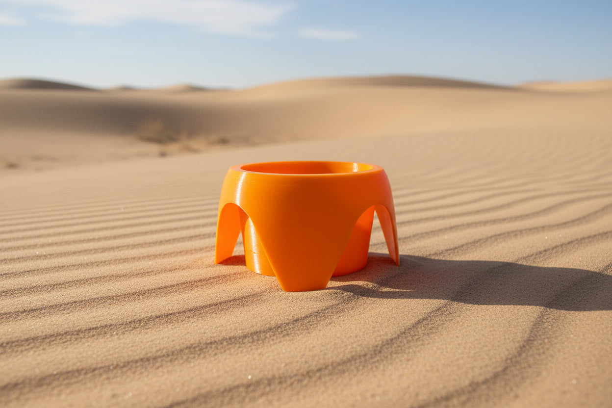 3D Printed Sand Drink Holder