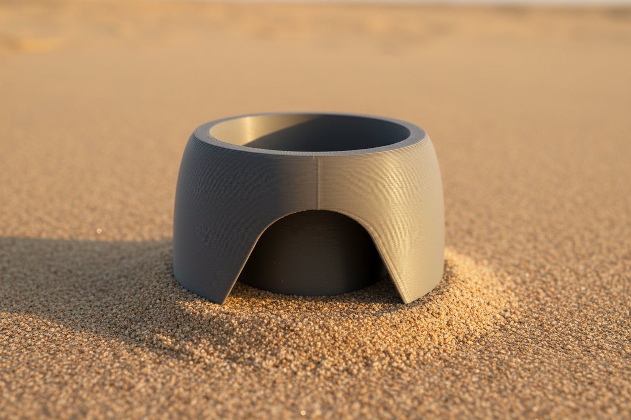 3D Printed Sand Drink Holder