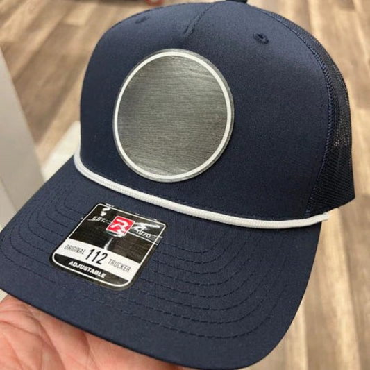 Custom Hat with Dual Layer Acrylic Patch | Personalized Headwear