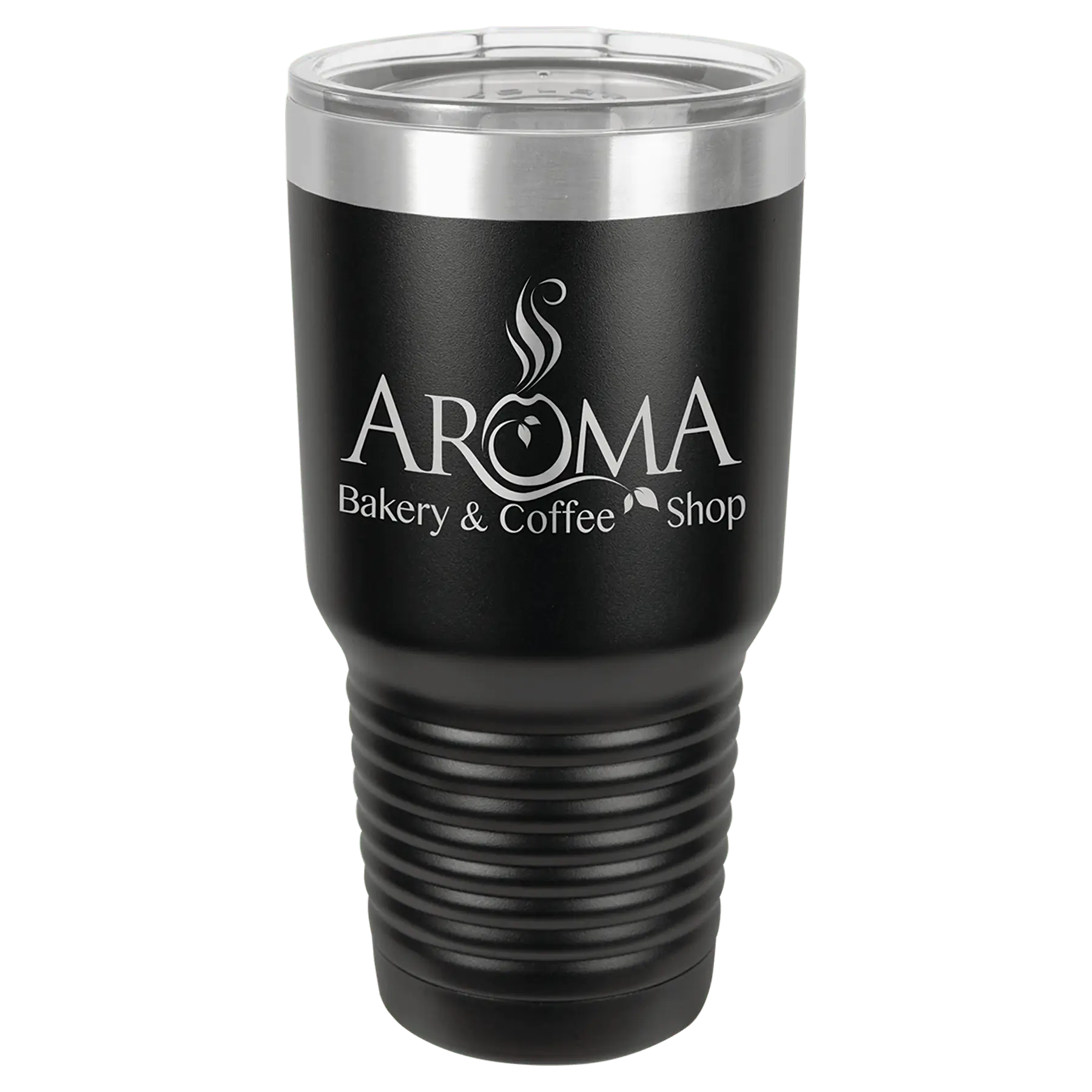 40oz Powder-Coated Tumbler with Lid – Customizable | Magnolia Laser
