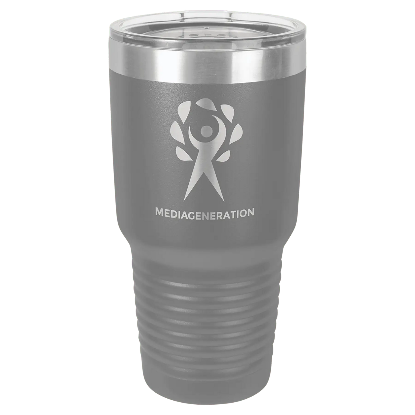 30oz ION-Plated Tumbler with Lid – Customizable | Magnolia Laser