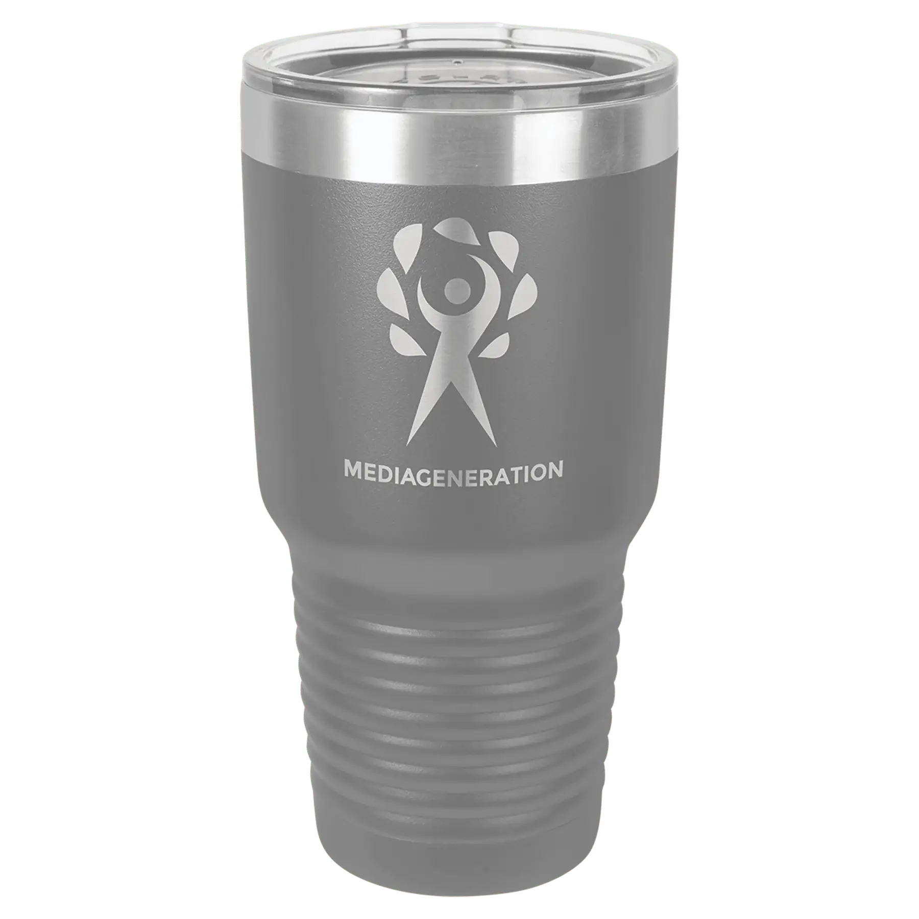 40oz Powder-Coated Tumbler with Lid – Customizable | Magnolia Laser