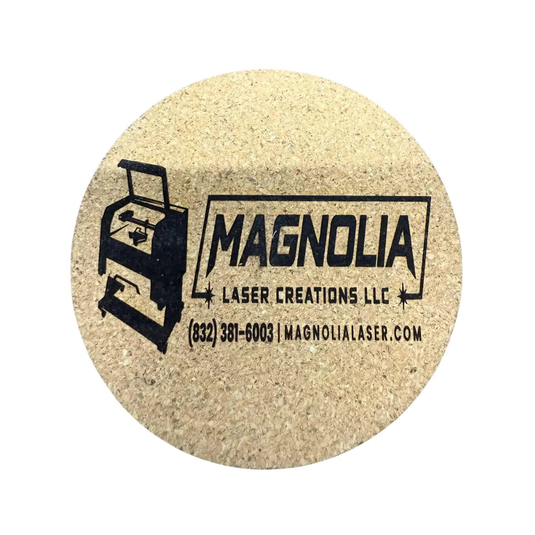 Engraved Cork Coasters – Custom Drinkware Protection with Personalized Style