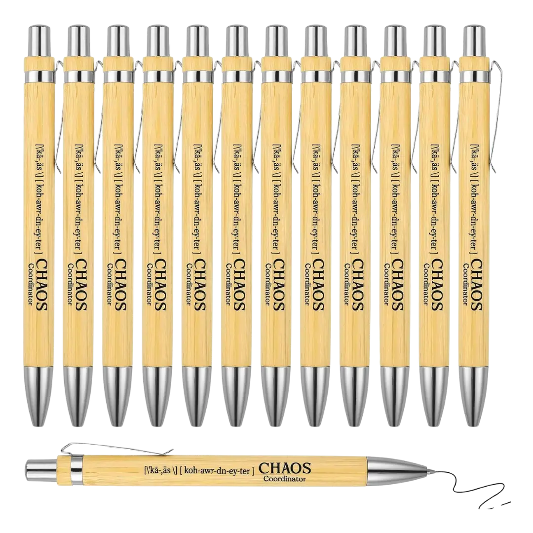 Engraved Wood Pens & Pencils | Personalized Writing Gifts