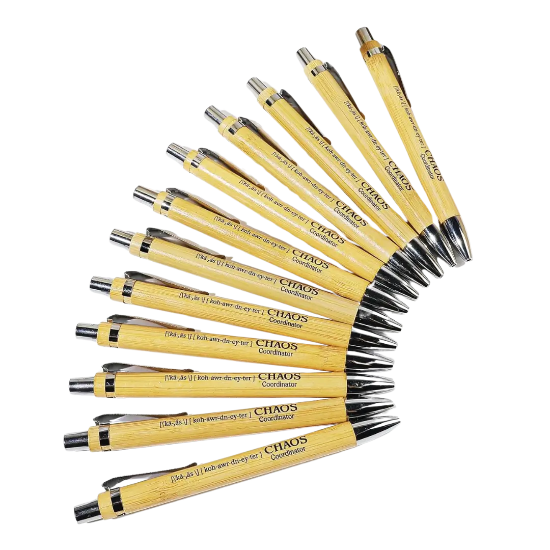 Engraved Wood Pens & Pencils | Personalized Writing Gifts