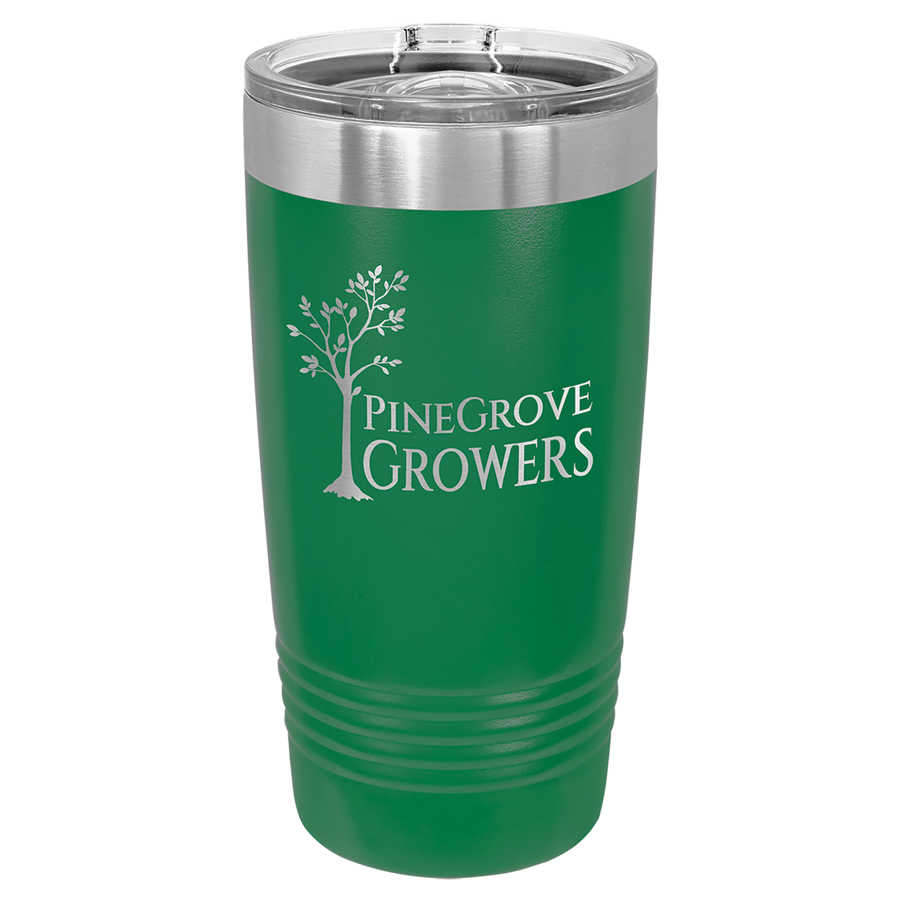 20oz Powder-Coated Tumbler with Lid – Custom Colors | Magnolia Laser
