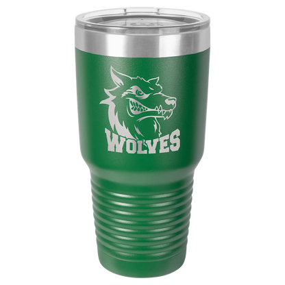 30oz ION-Plated Tumbler with Lid – Customizable | Magnolia Laser