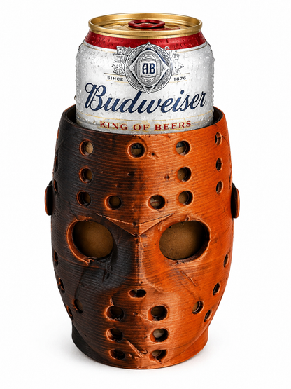 Jason and Friday 13th drink koozies