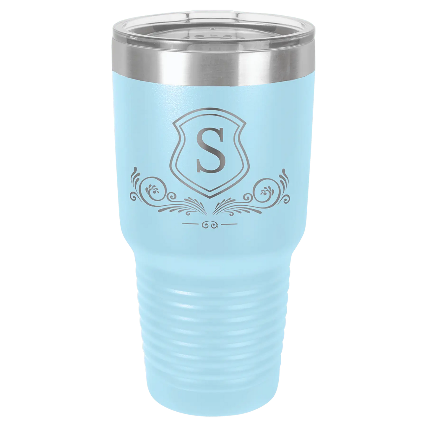 30oz ION-Plated Tumbler with Lid – Customizable | Magnolia Laser
