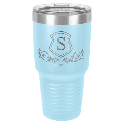 30oz ION-Plated Tumbler with Lid – Customizable | Magnolia Laser