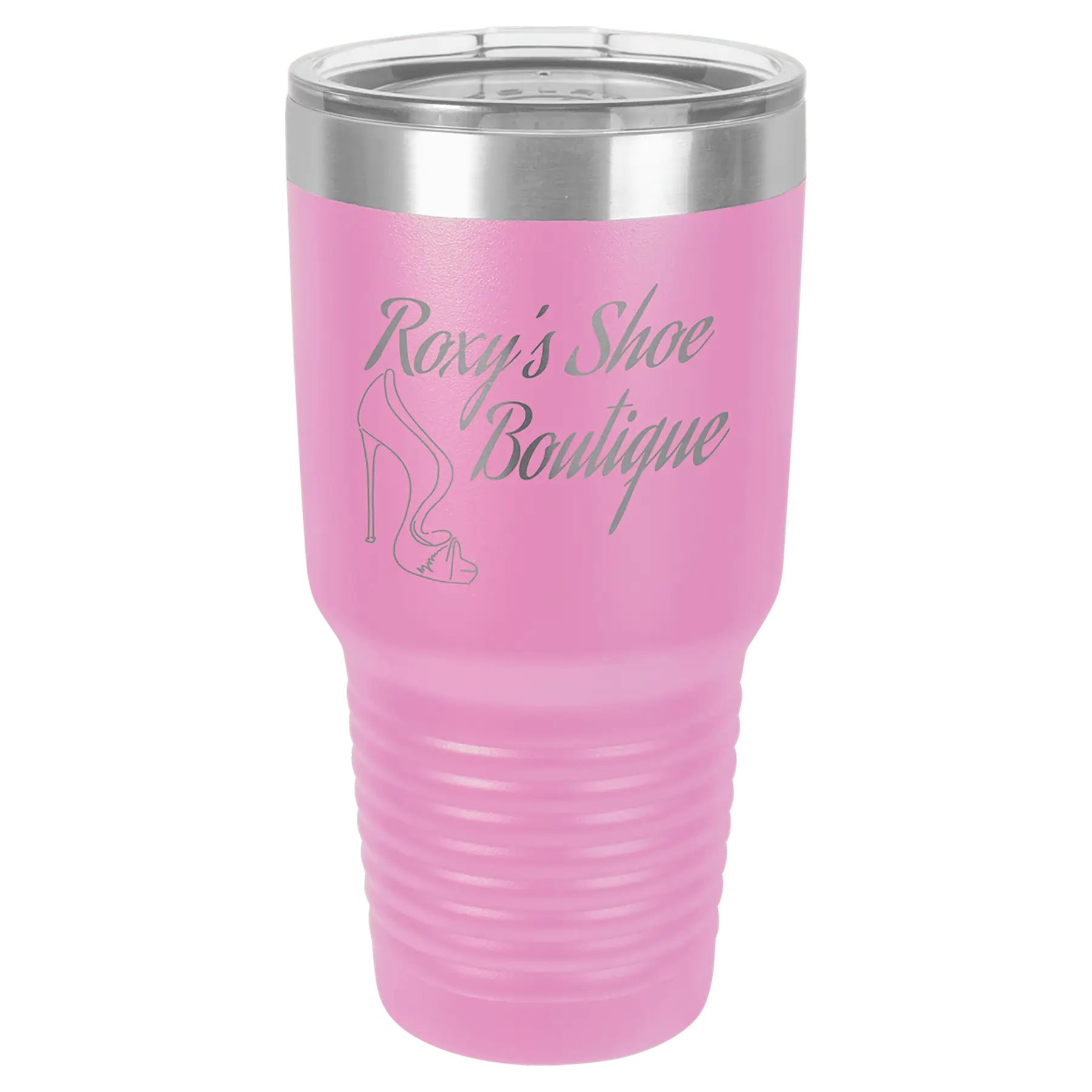 40oz Powder-Coated Tumbler with Lid – Customizable | Magnolia Laser