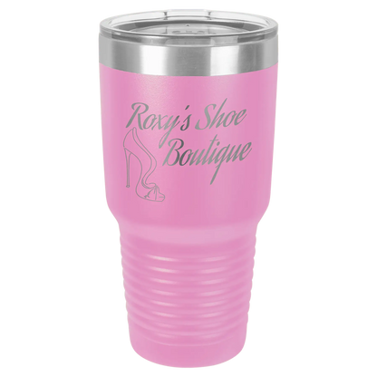 30oz ION-Plated Tumbler with Lid – Customizable | Magnolia Laser