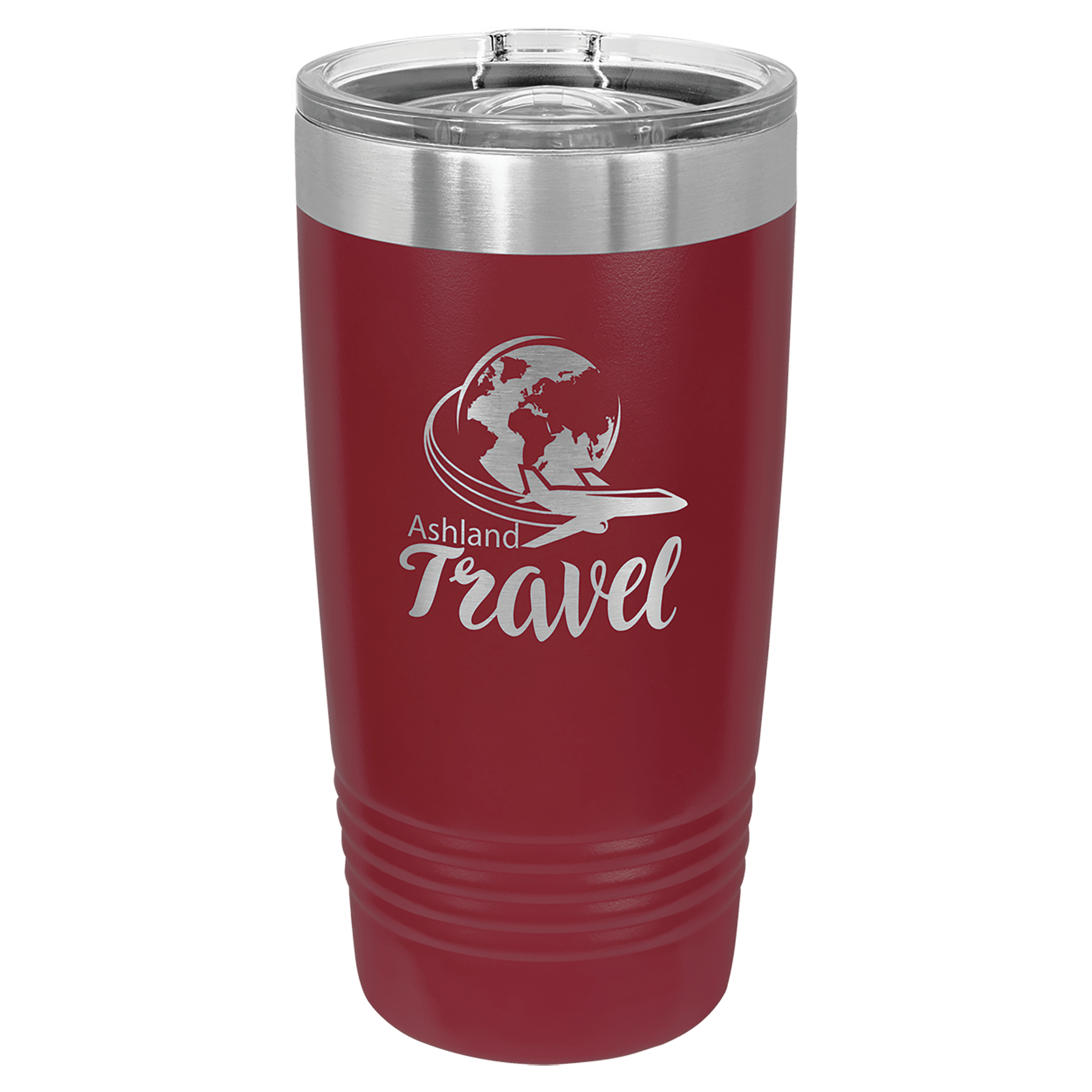20oz Powder-Coated Tumbler with Lid – Custom Colors | Magnolia Laser