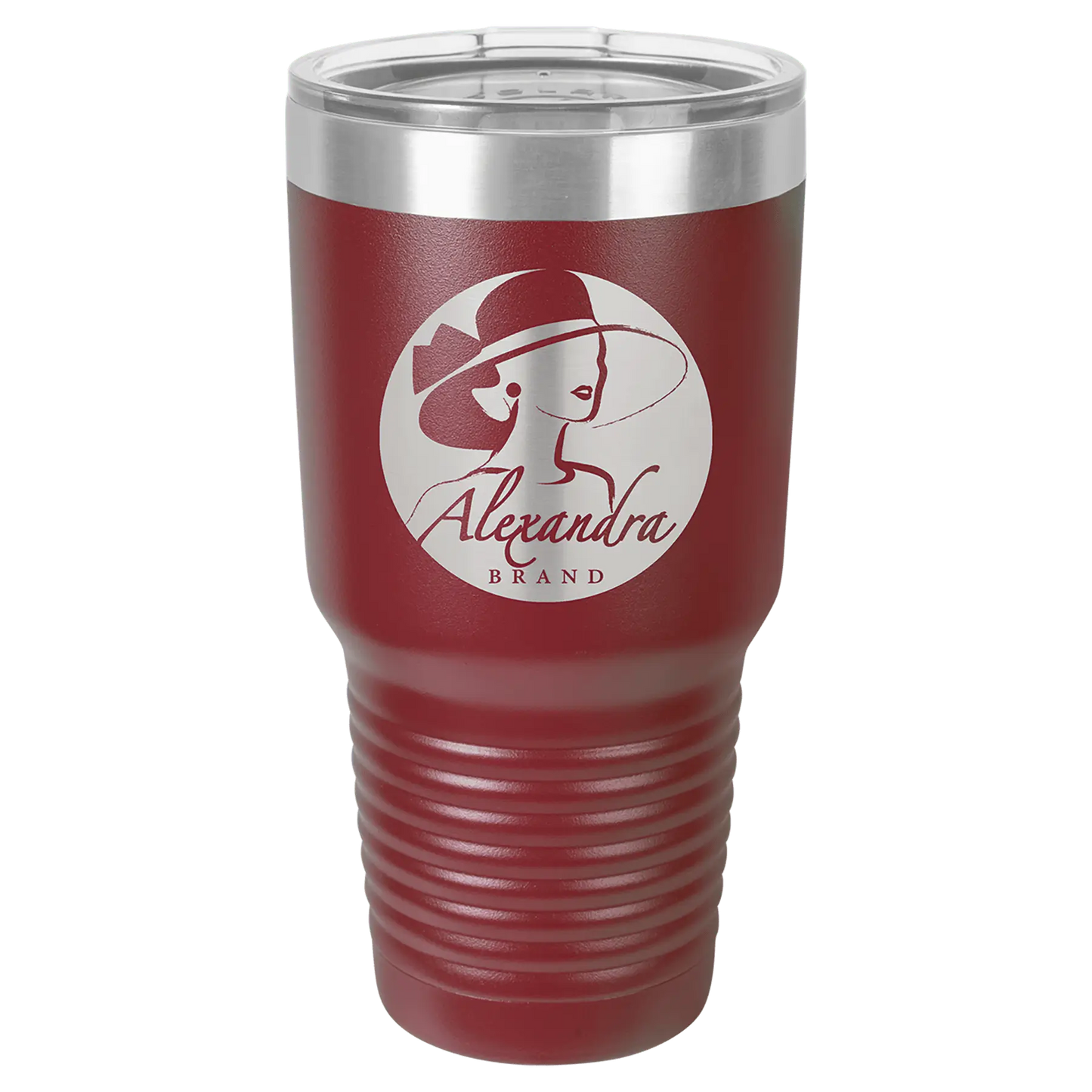 30oz ION-Plated Tumbler with Lid – Customizable | Magnolia Laser
