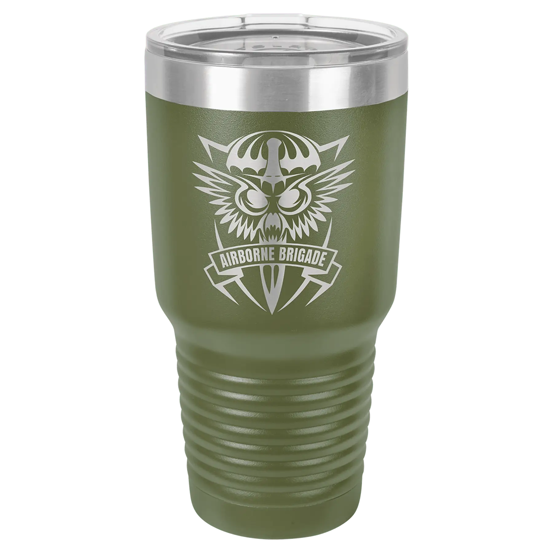 40oz Powder-Coated Tumbler with Lid – Customizable | Magnolia Laser