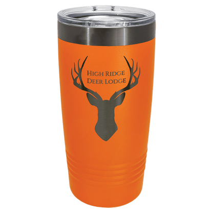 20oz ION-Plated Tumbler with Lid – Custom Laser Engraved | Magnolia Laser