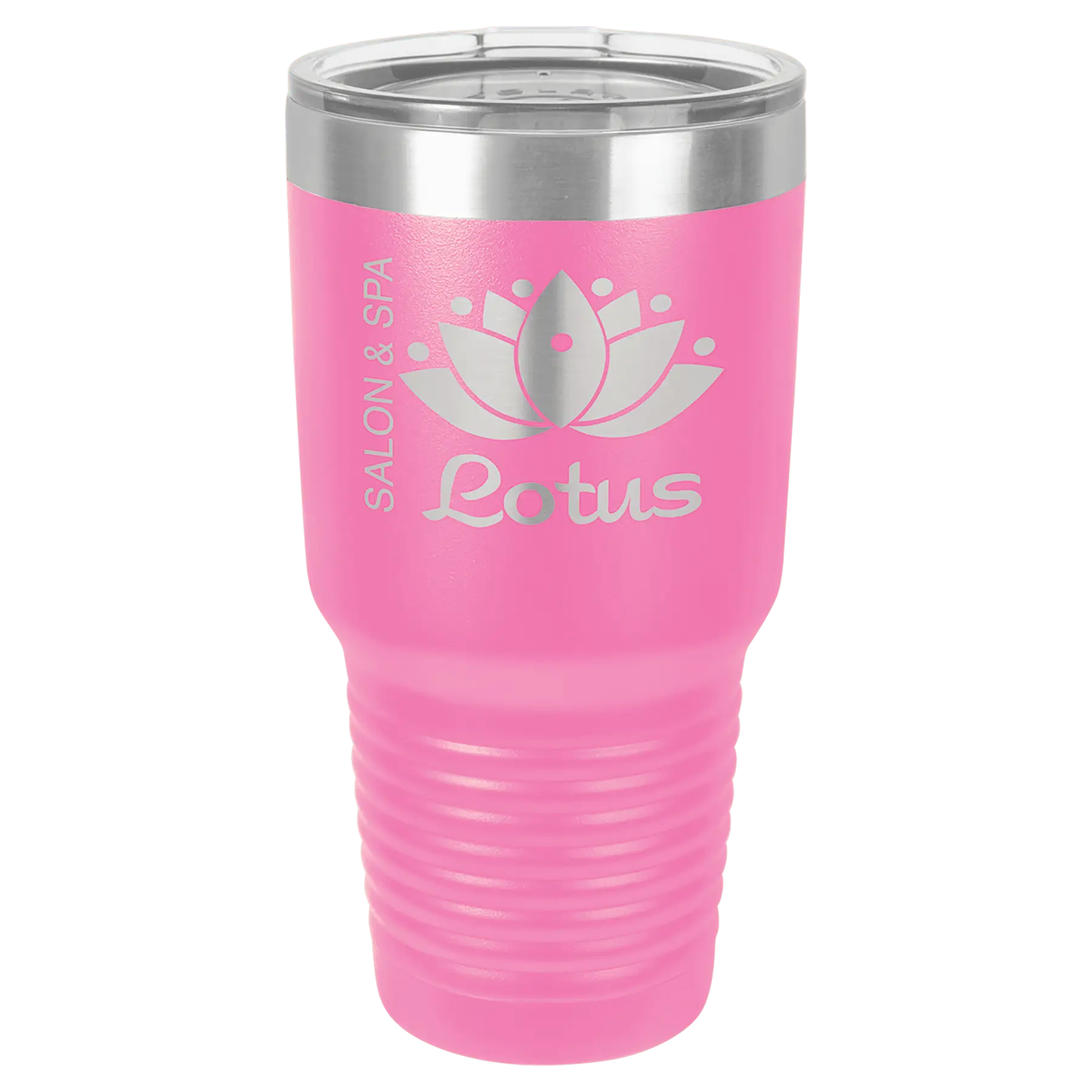 40oz Powder-Coated Tumbler with Lid – Customizable | Magnolia Laser