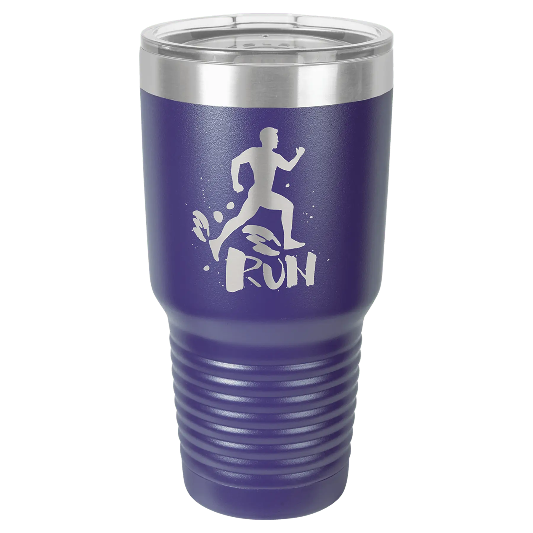 40oz Powder-Coated Tumbler with Lid – Customizable | Magnolia Laser