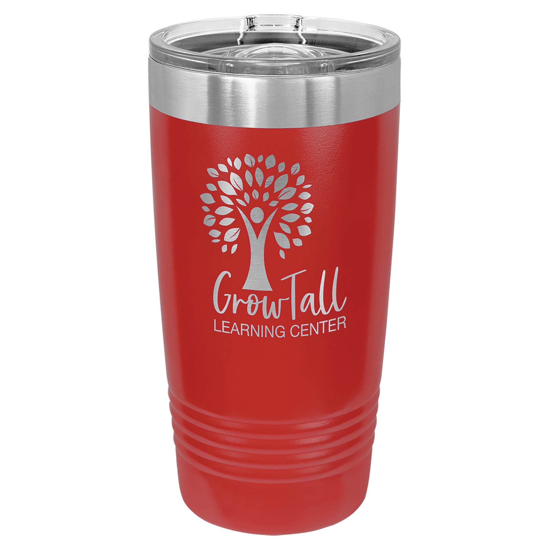 20oz Powder-Coated Tumbler with Lid – Custom Colors | Magnolia Laser