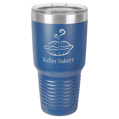 30oz ION-Plated Tumbler with Lid – Customizable | Magnolia Laser