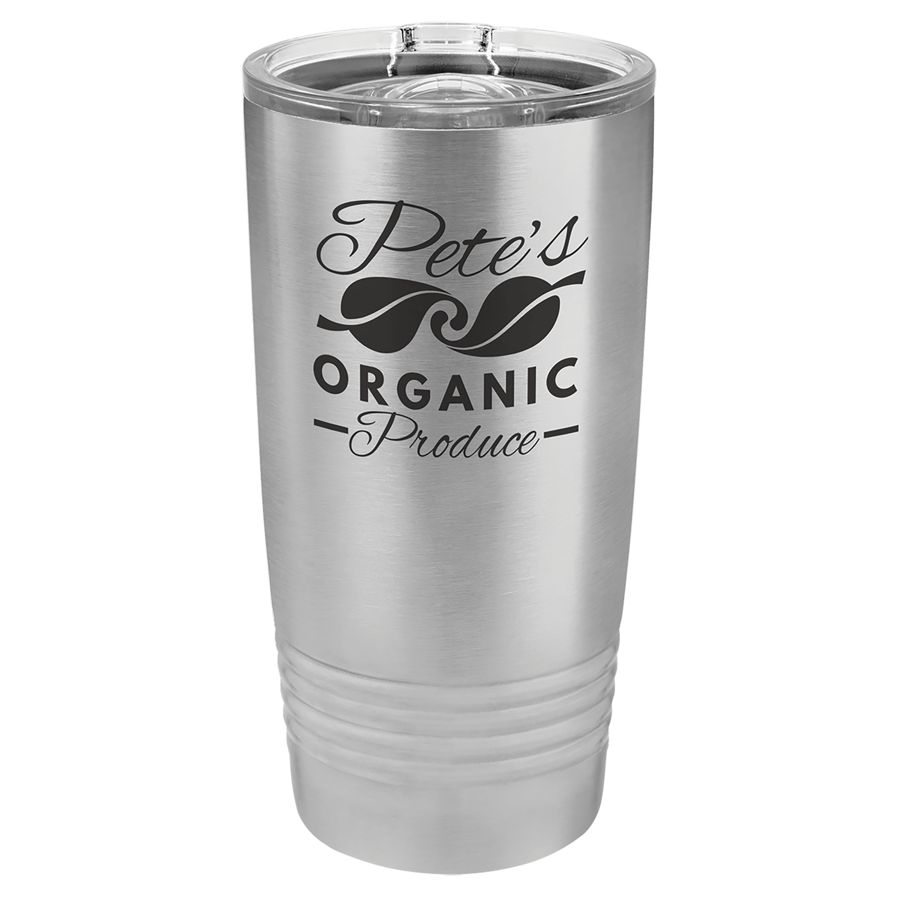 20oz Powder-Coated Tumbler with Lid – Custom Colors | Magnolia Laser
