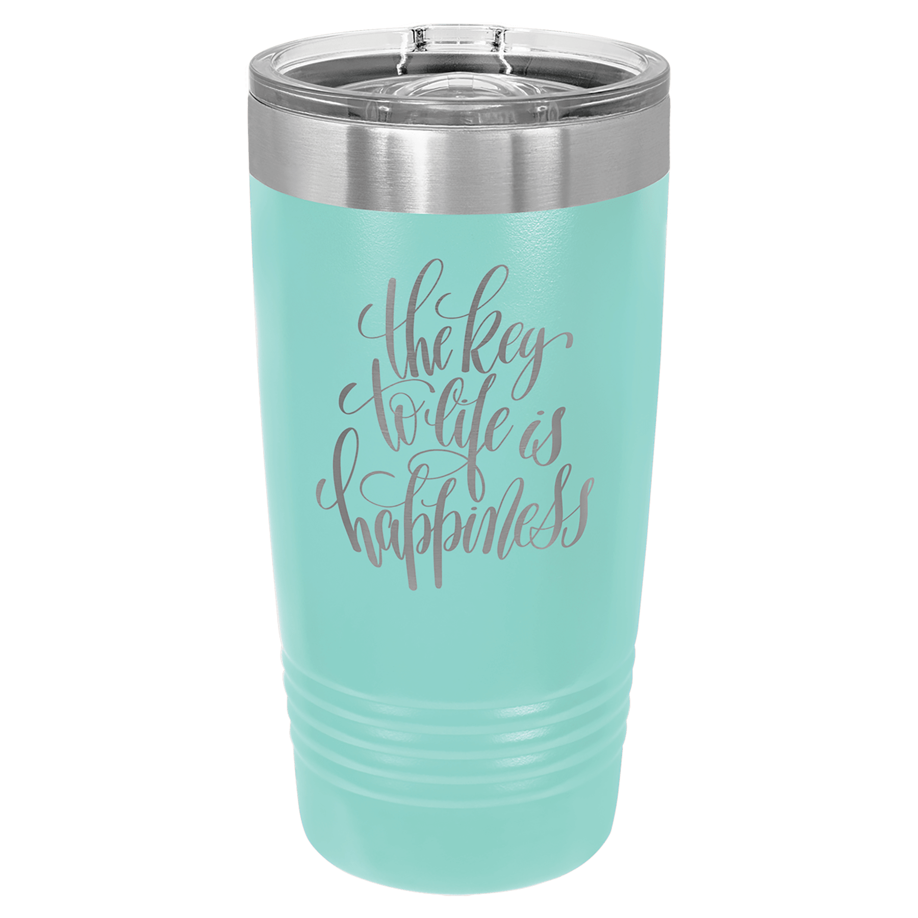 20oz Powder-Coated Tumbler with Lid – Custom Colors | Magnolia Laser