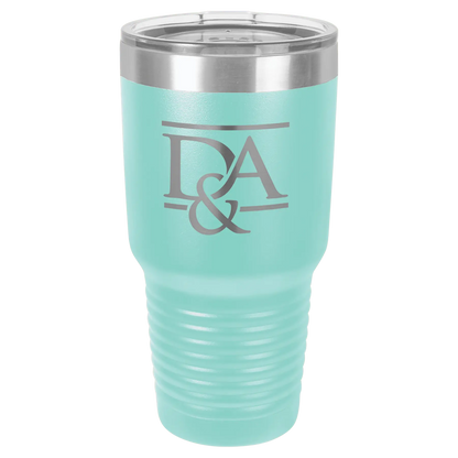 30oz ION-Plated Tumbler with Lid – Customizable | Magnolia Laser