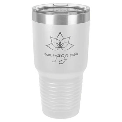 30oz ION-Plated Tumbler with Lid – Customizable | Magnolia Laser