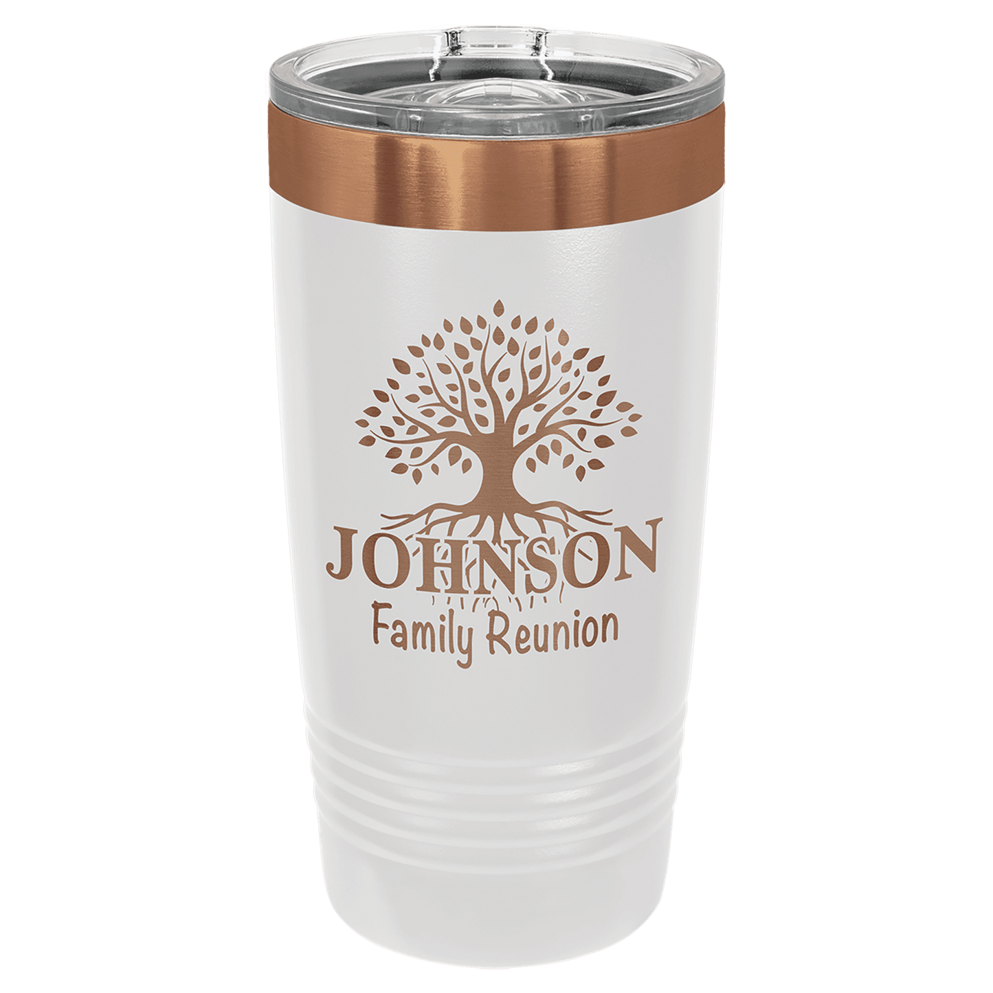 20oz ION-Plated Tumbler with Lid – Custom Laser Engraved | Magnolia Laser
