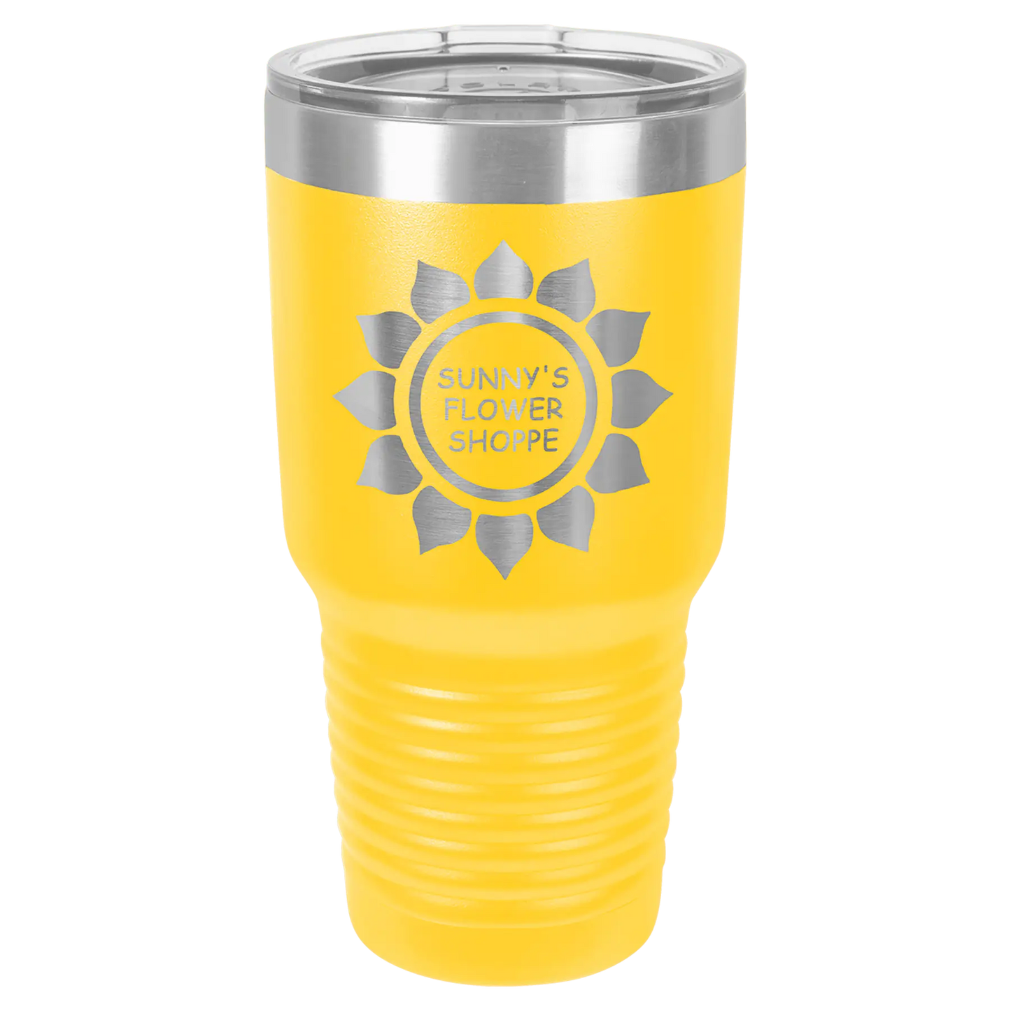 30oz ION-Plated Tumbler with Lid – Customizable | Magnolia Laser