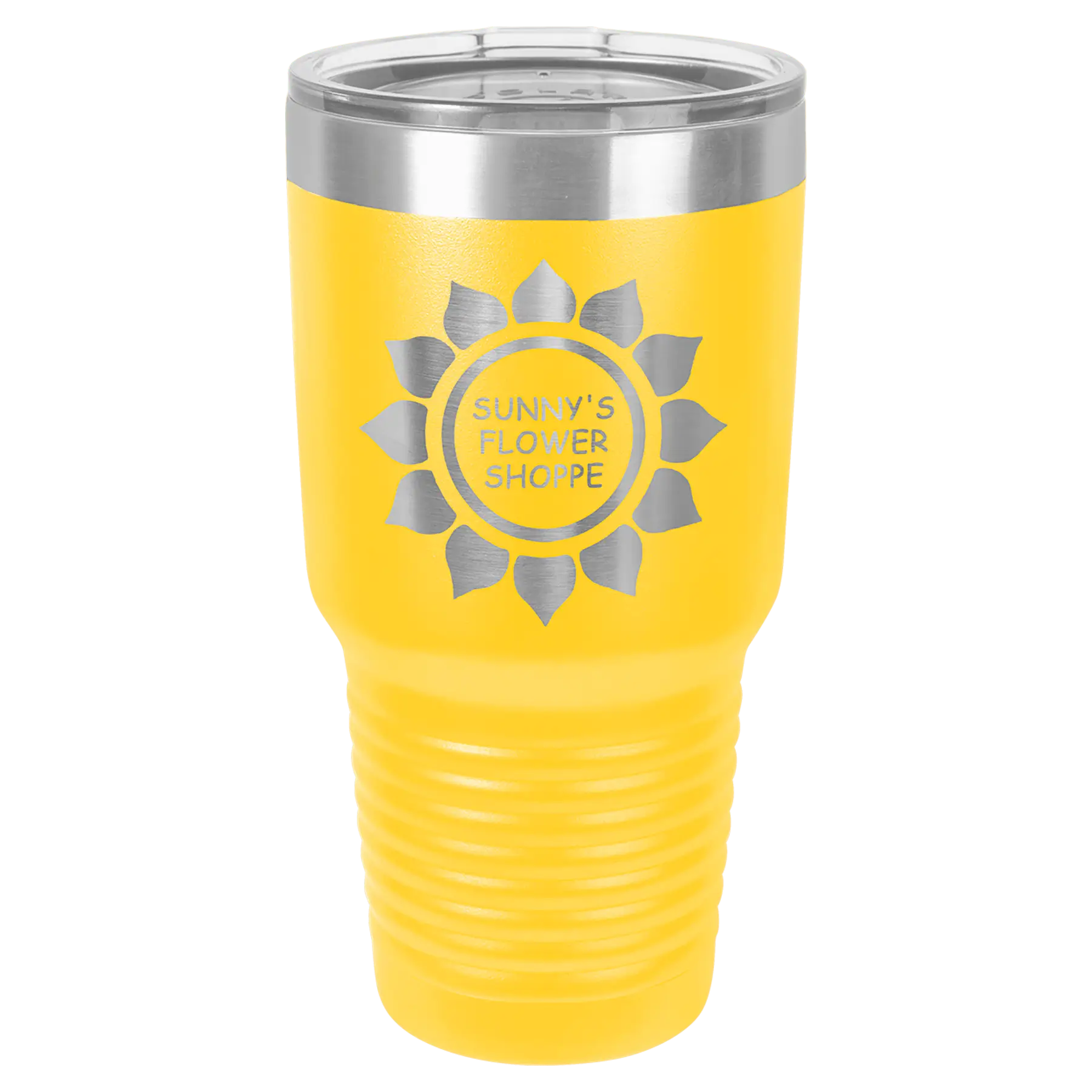 40oz Powder-Coated Tumbler with Lid – Customizable | Magnolia Laser