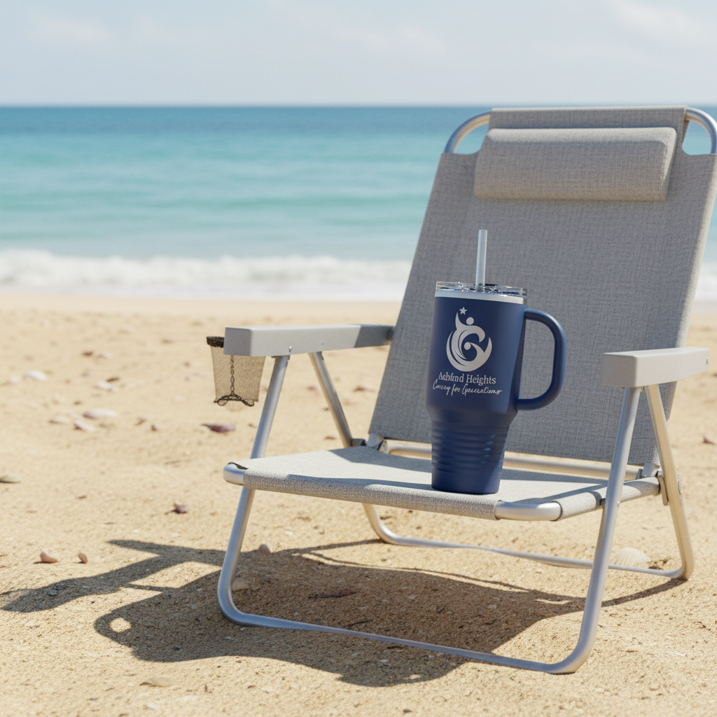 32oz Travel Mug w/handle, straw and Lid – Customizable | Magnolia Laser